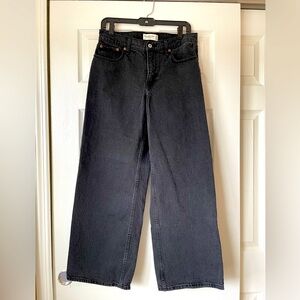Abercrombie Curve Love Ultra Loose Low Rise Jeans Size 27 short